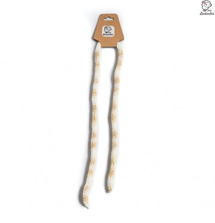 cordon pelo marfil degrade