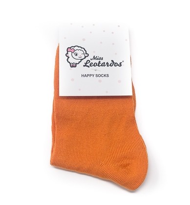 calcetines de cactus naranjas. calcetines de fantasía para niños. Talla EUR  27 - 30